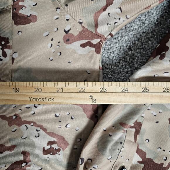 Dixxon Flannel Shirt Mens LT Black Rifle Coffee Chocolate Chip Desert Camo - Picture 7 of 10